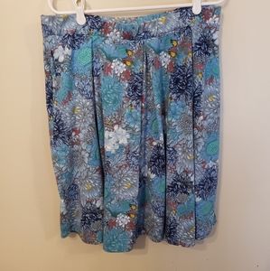 Lularoe Madison floral print skirt